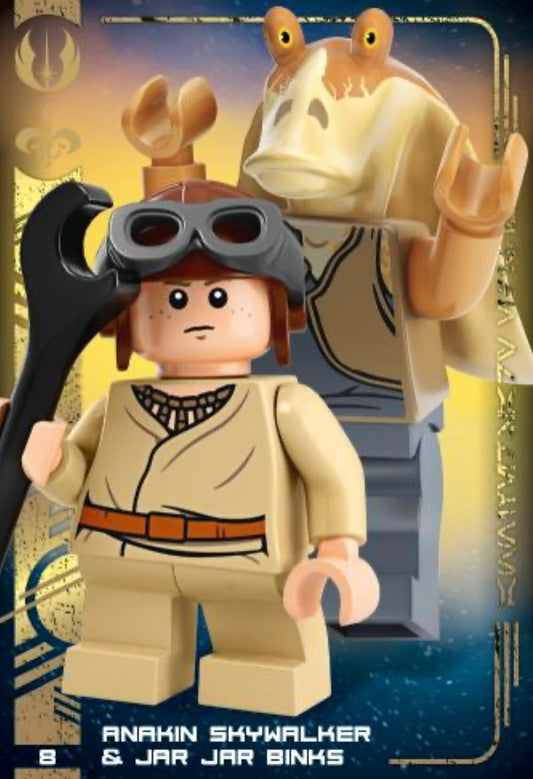 008 Anakin Skywalker & Jar Jar Binks
